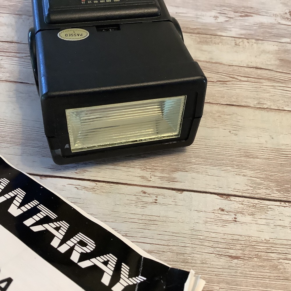 Quantaray Camera Flash Model QB-6500A Shoe Mount Manual