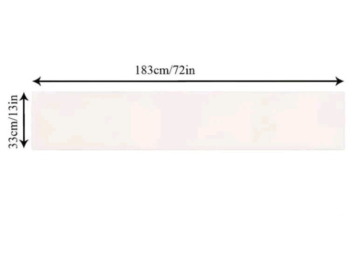 Christmas Tree White Merry Christmas Table Runner