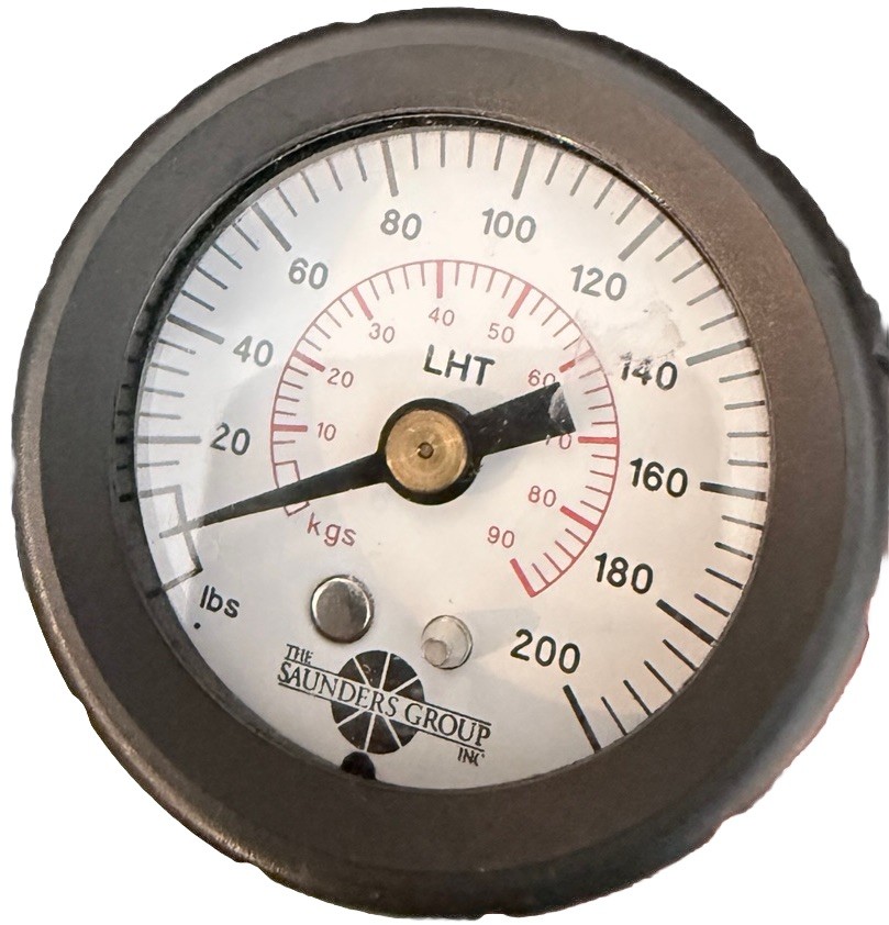 Saunder Lumbar Traction Device W/ Hand Pump in Travel Case