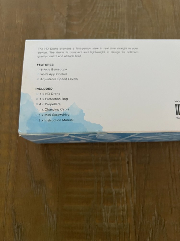 HD Drone Foldable Pocket (New in the box)