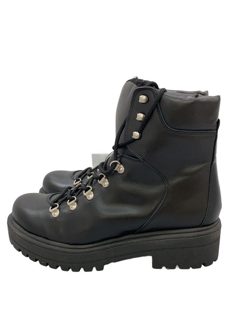 Remme Lace-Up Boots/38/Blk 3545