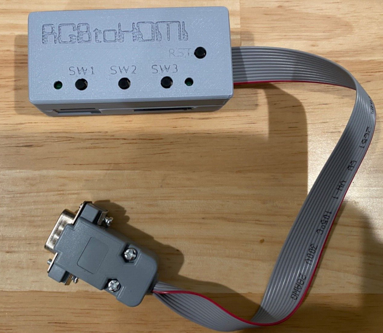 RGBtoHDMI RGB2HDMI RGB TTL to MDA Hercules CGA EGA to HDMI HD Video Converter