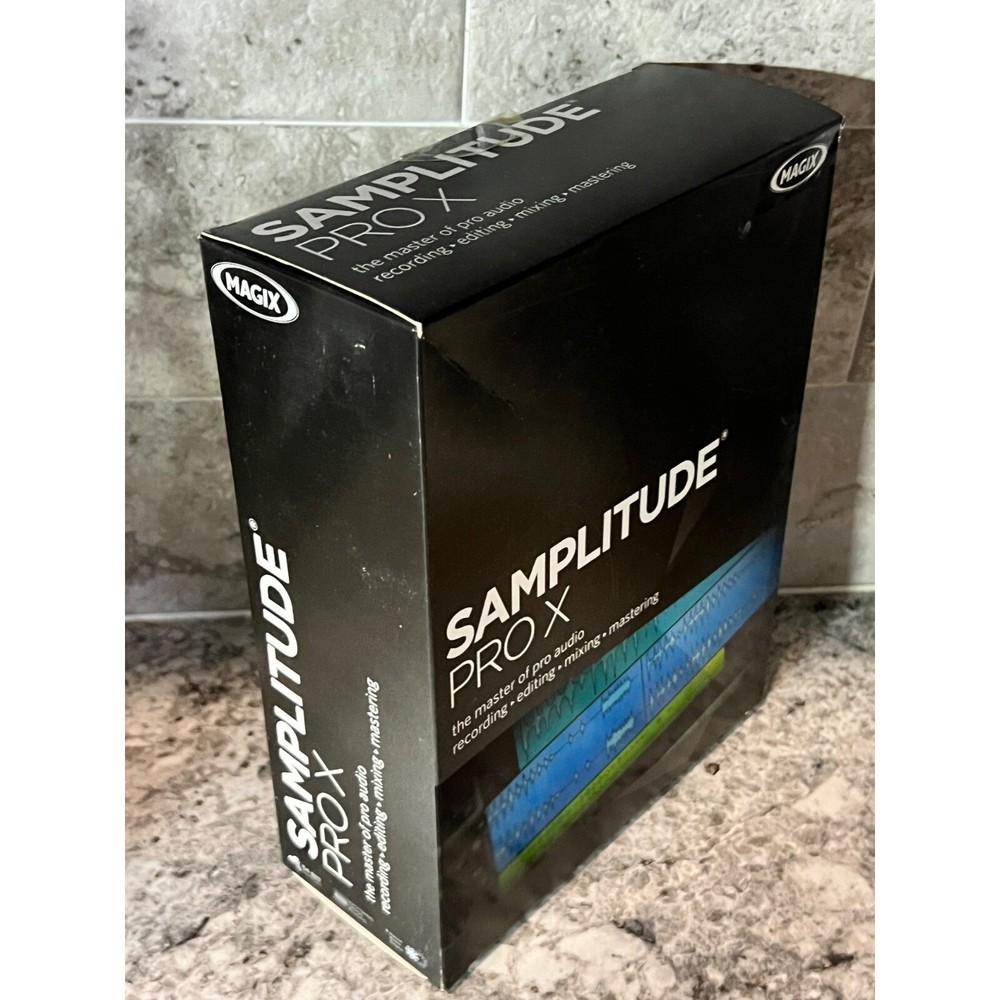 Magix Samplitude Pro X Audio Workstation Recording Editing Mixing Mastering