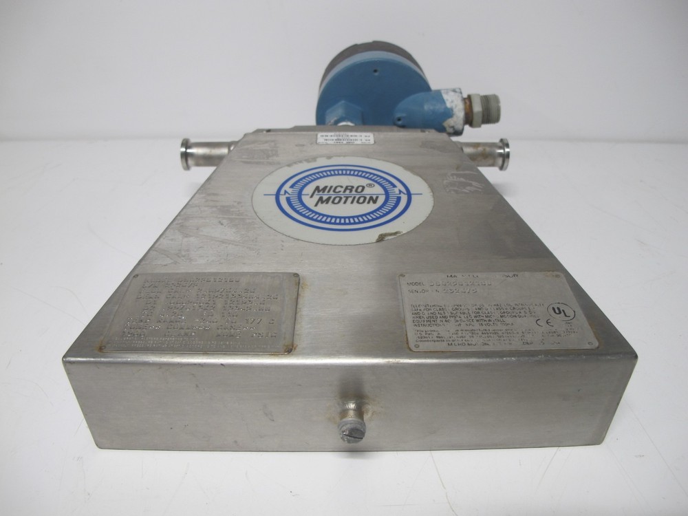 Micro Motion DS025S121SU 0.5" Mass Flow Sensor DS025S-121SU 1004096 1/2"