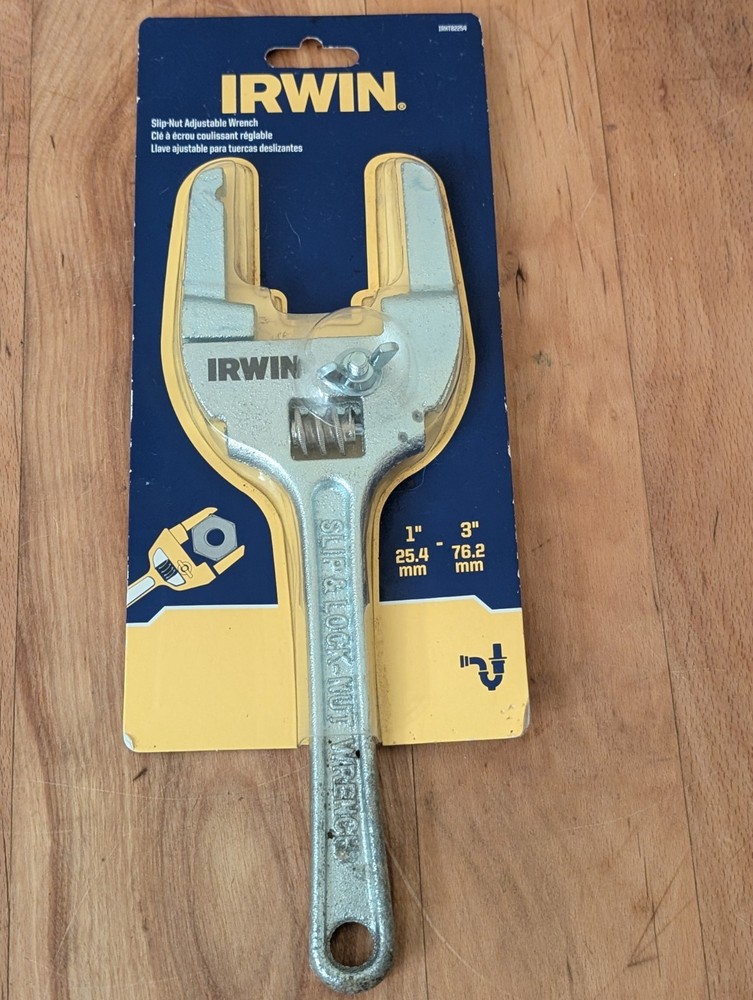Irwin IRHT82254 Slip Nut Adjustable Wrench
