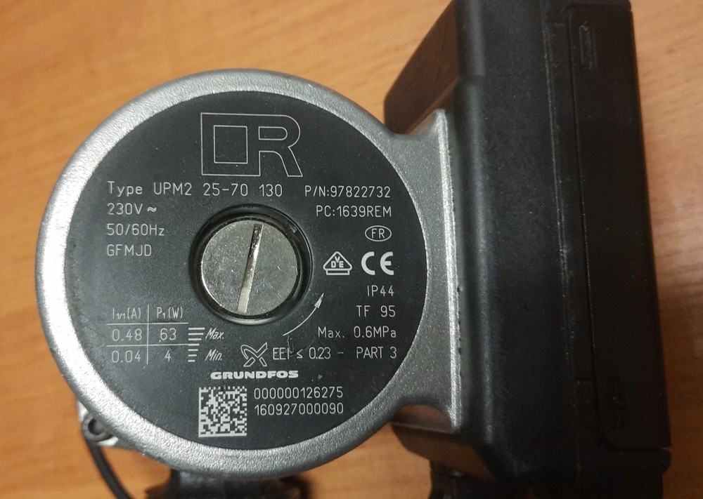 Grundfos UPM2 25-70 130 MCA Pump