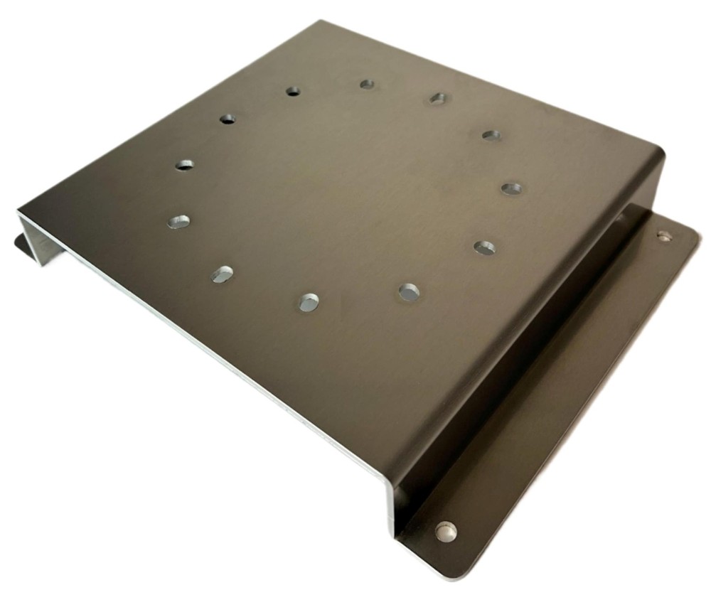 Universal Beacon Light Mounting Bracket with Low Profile Height, Satelite Style,