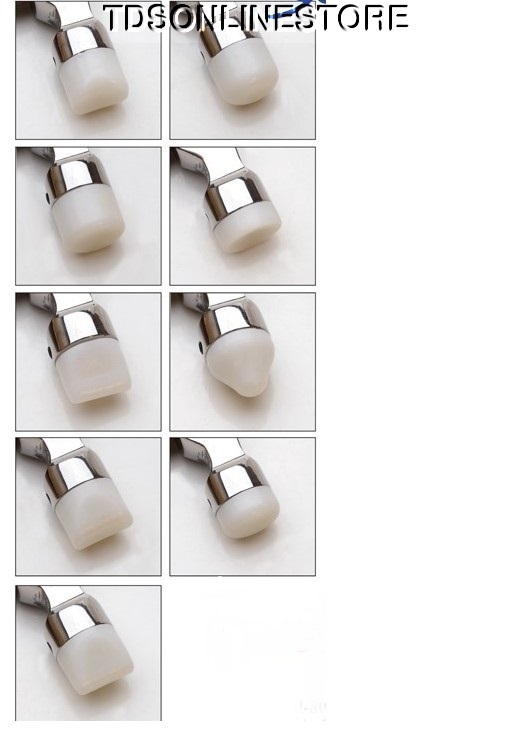 Nylon Tipped Forming, Raising Etc. Hammer With 9 Interchangeable Tips