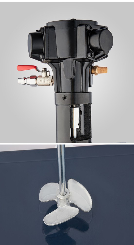 5 gallons 20L pneumatic paint mixer ink mixing machine tool blender stirrer blad