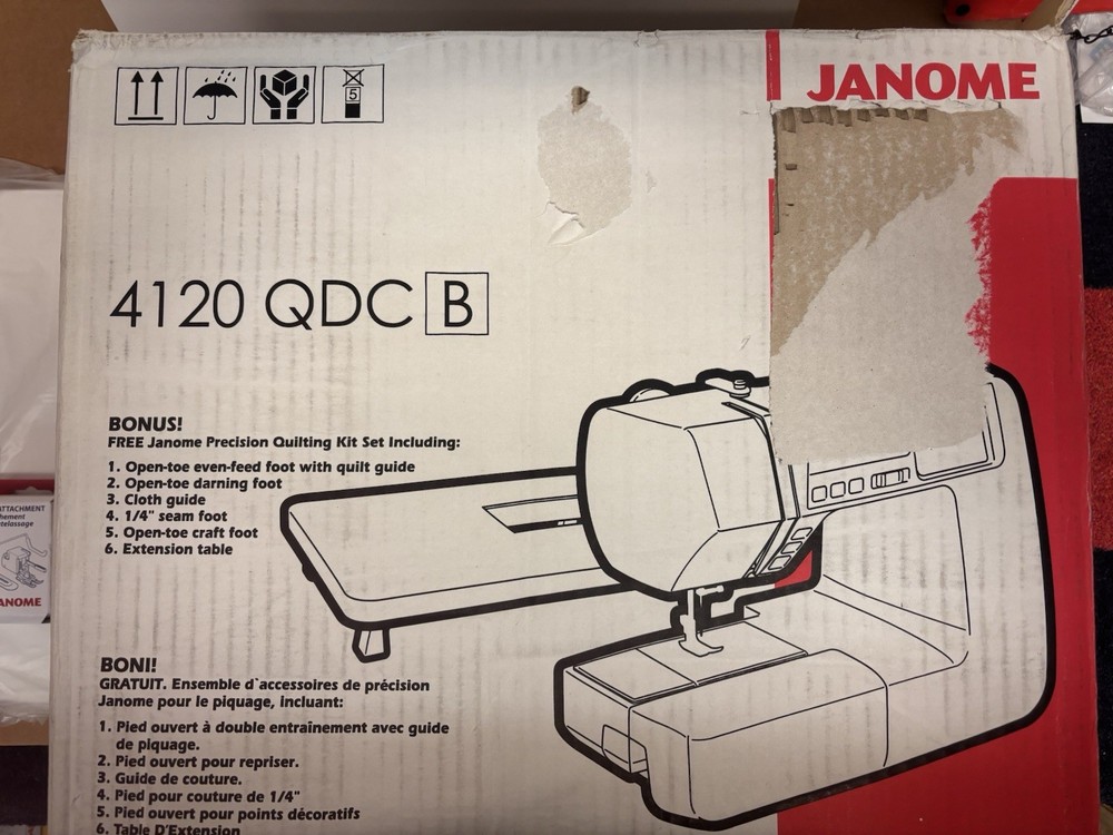 Janome 4120QDC Computerized Sewing Machine