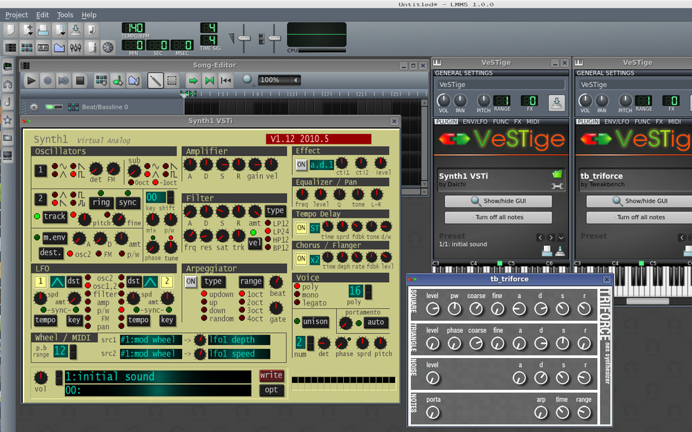 Pro Music Production Software Beat Maker MultiTrack Audio Editor Mixing DAW