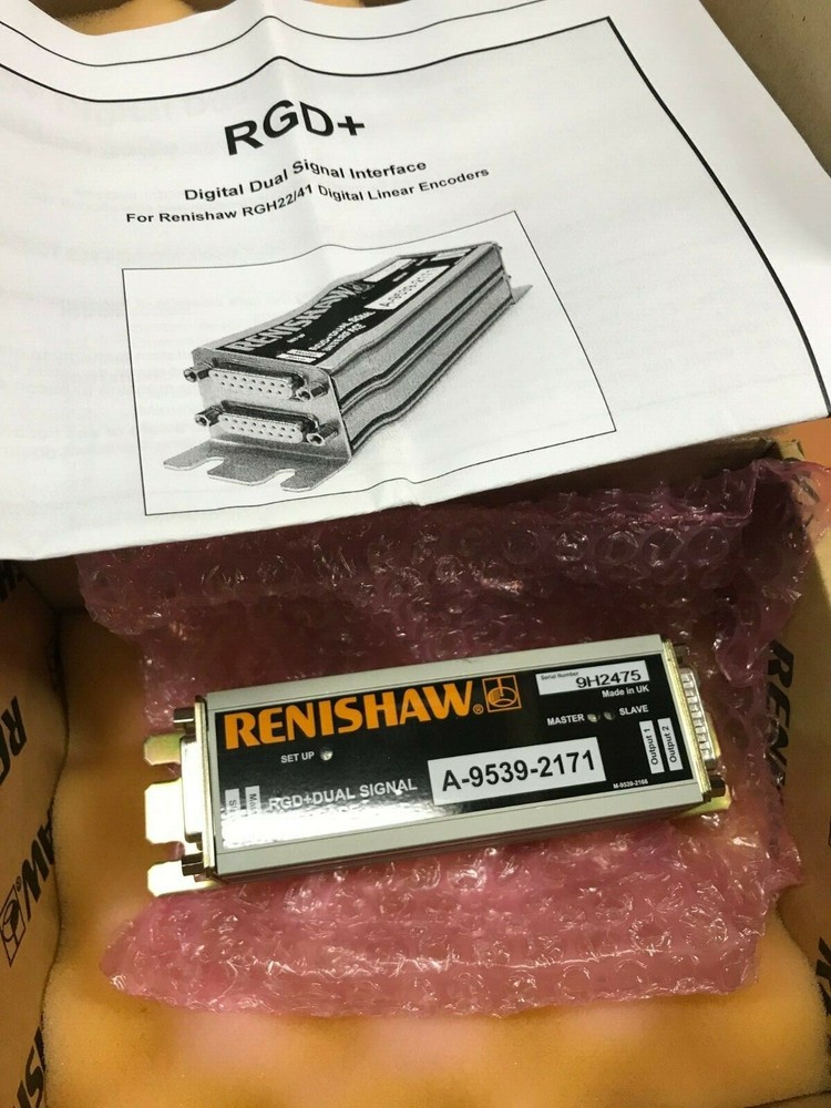RENISHAW RGD+ DSI Dual Signal Interface A-9539-2171-01 Optical Encoder Interface