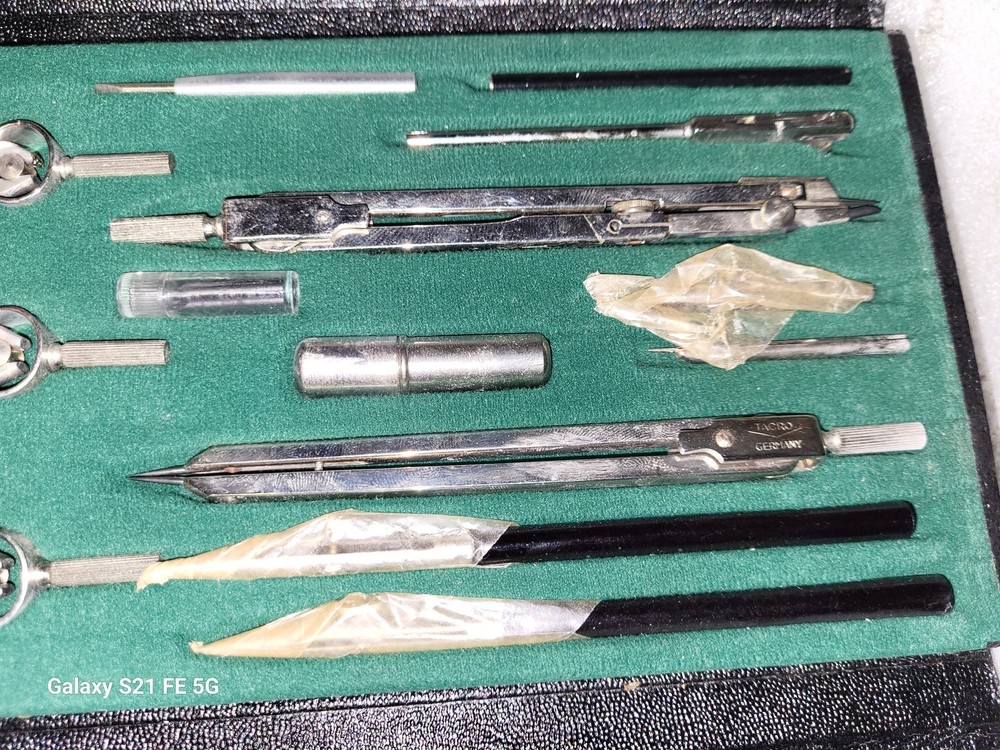 Vintage Tacro Drafting Engineering Set 2230 Unused in Case