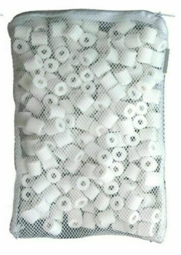 Aquarium Bio Ceramic Rings 6 lbs in 6 Filter Media Bags for Fish Canister Filter