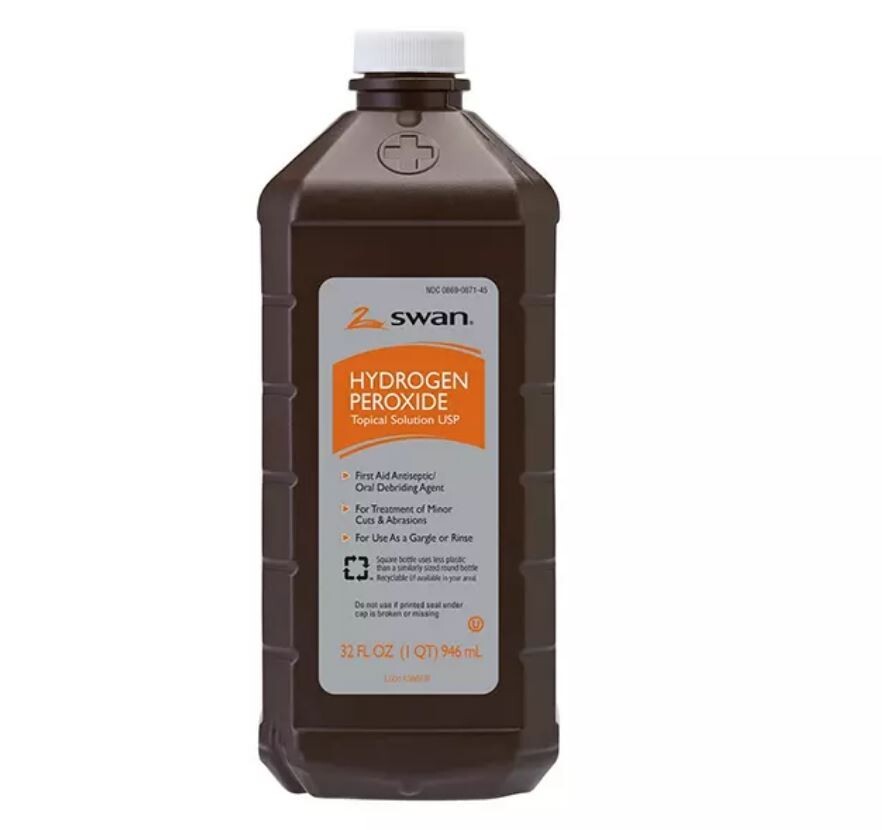 Swan  Hydrogen Peroxide Topical, 32 oz