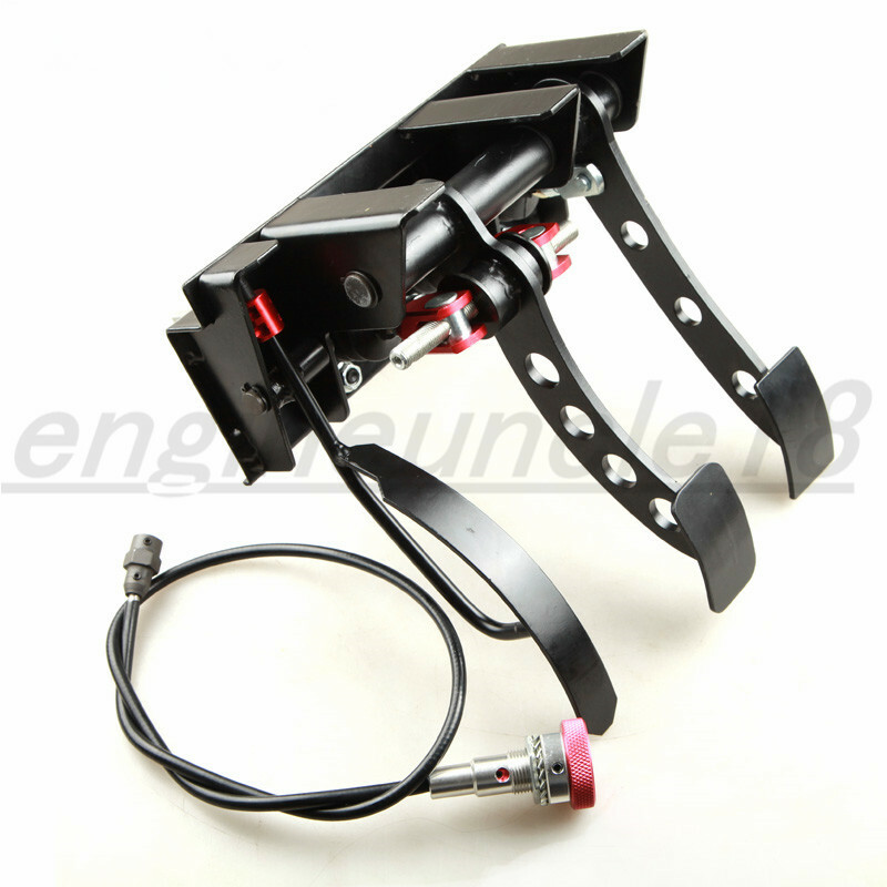 High Quality Race Rally Hydraulic Clutch Brake Bias Pedal Box Assembly Kit