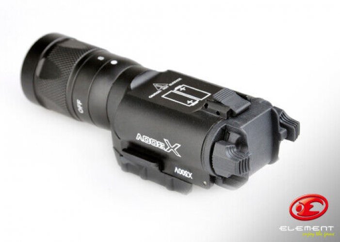 Element X300V VAMPIRE LED TACTICAL LIGHT(Strobe version) (BK) EX381-BK