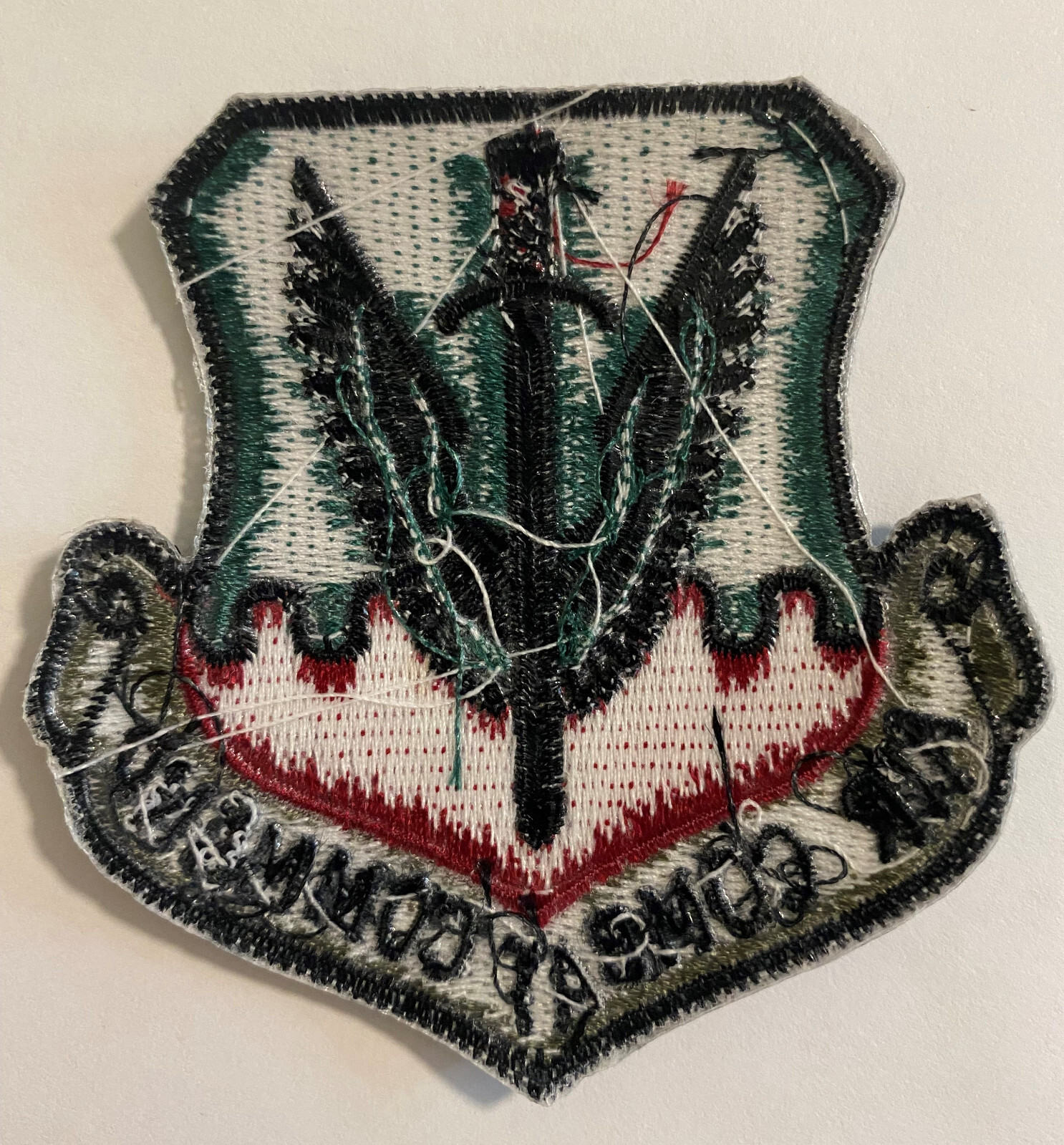 Authentic U.S. AIR FORCE: AIR COMBAT COMMAND SUBDUED BDU PATCH NEW