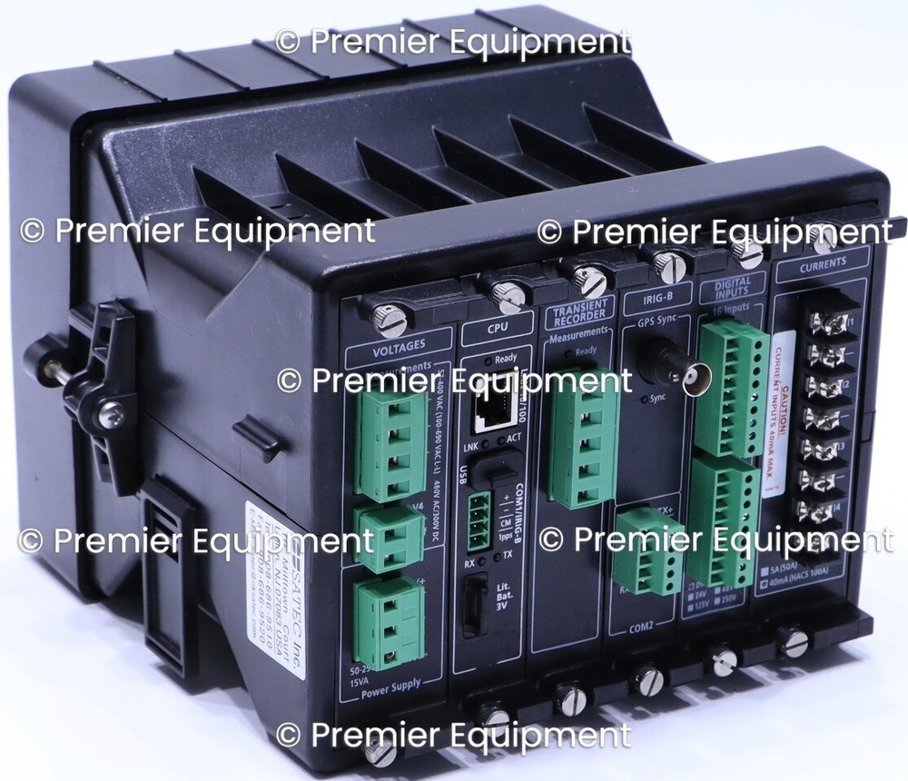 * SATEC EXPERT METER PM180 N3 POWER QUALITY ANALYZER