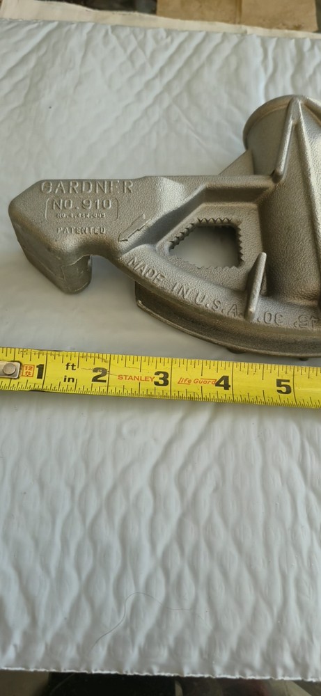 GARDNER NO. 910 1/2” THINWALL CONDUIT PIPE BENDER - USA! NICE CONDITION!