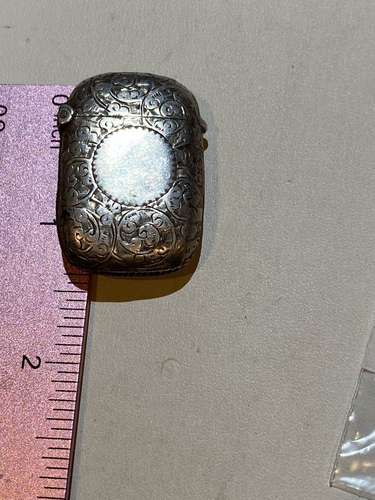 Antique Sterling Snuff Box