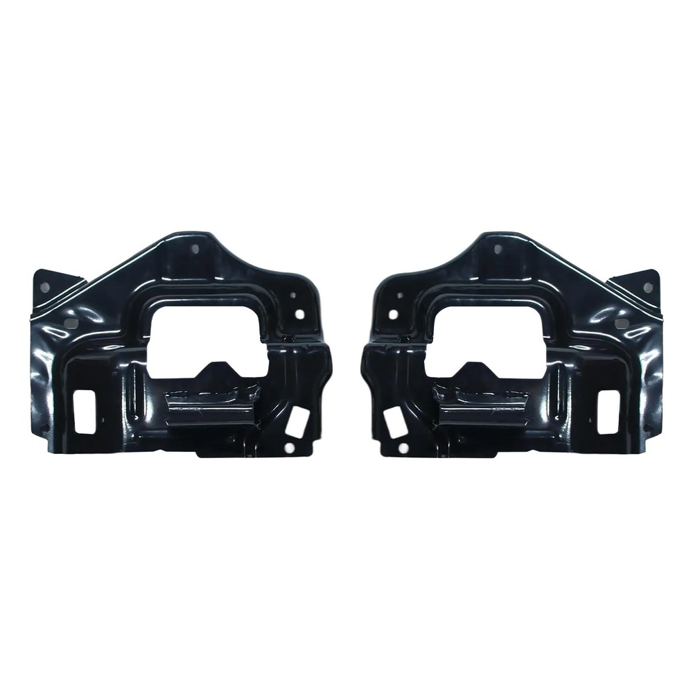 Bumper Brackets for Silverado 1500 2014-2015 Black 2Pcs Left Right