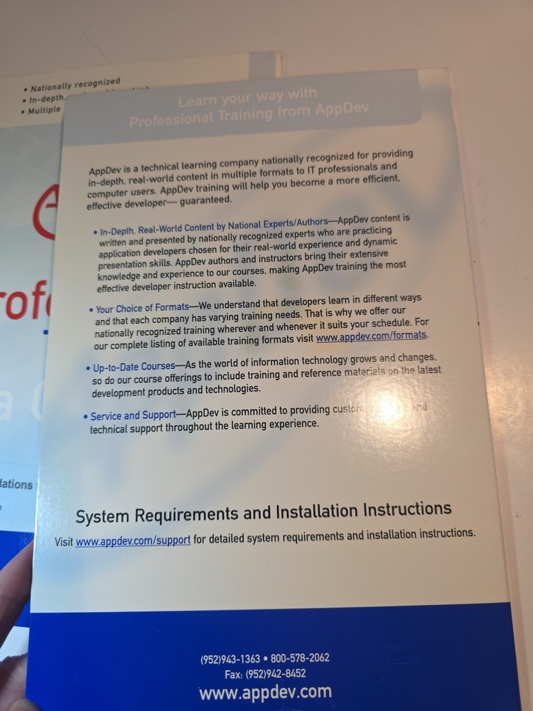 VBA CD Course. App Dev. 5 Cds. 2 Levels. Foundations And Solutions