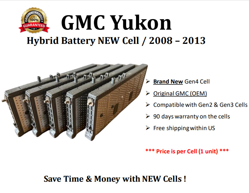 New Original GMC Yukon Hybrid Battery Module 2008 - 2013
