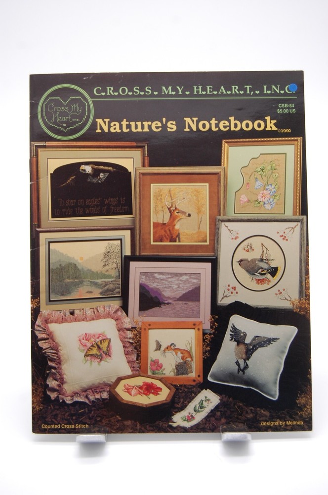 Nature's Notebook Cross Stitch Booklet - CSB-54