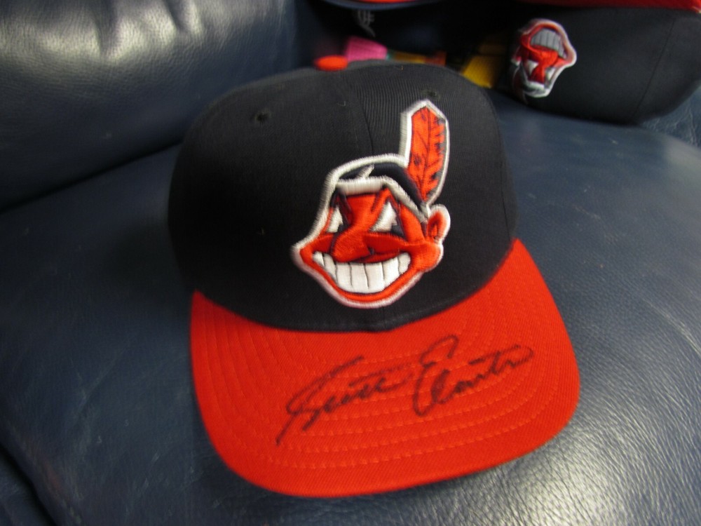 Scott Elarton Autographed Baseball Hat Cleveland Indians