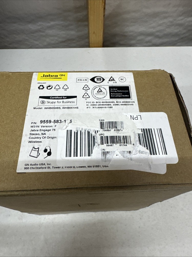 JABRA ENGAGE 75 STEREO / WIRELESS HEADSET DECT - 9559-583-125