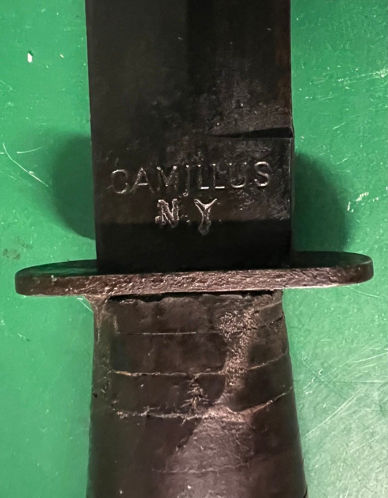 US NAVY MKI COMBAT SURVIVAL KNIFE- CAMILLUS