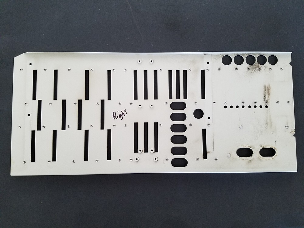Metal Panel for a FLUKE 5100B Calibrator