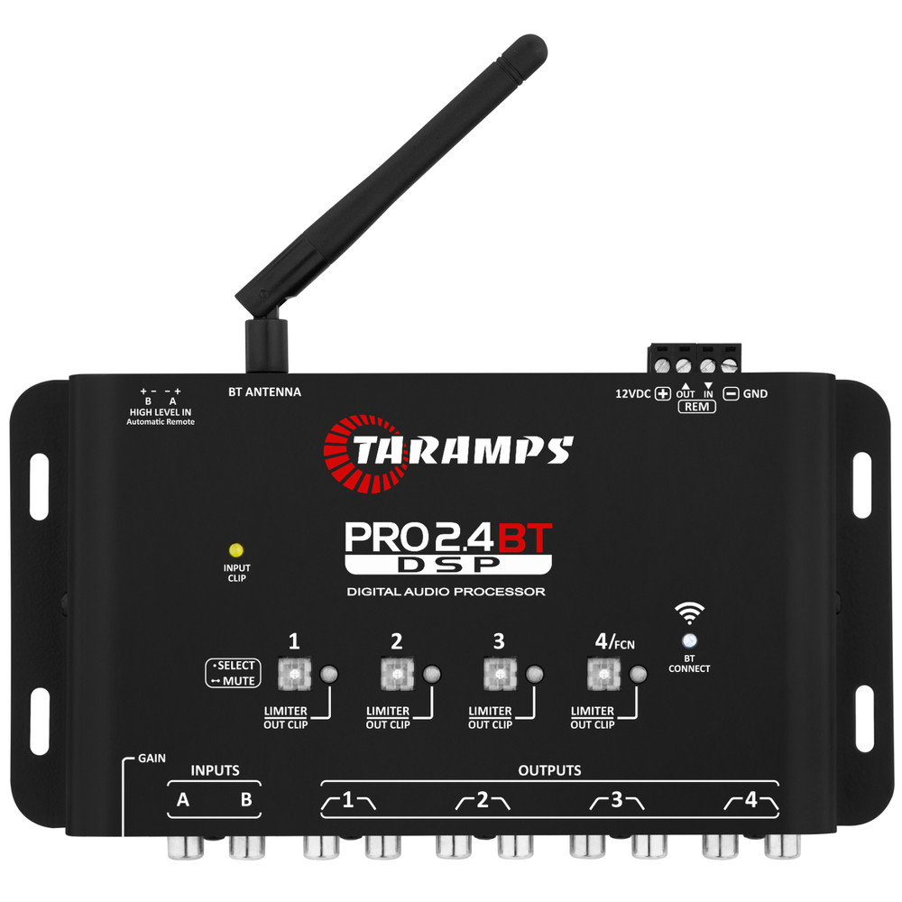Taramps Audio Processor PRO 2.4BT – DSP Bluetooth Control via App