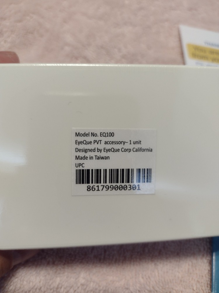 EyeQue Personal Vision Tracker Ophthalmic Refractometer Home Test Kit