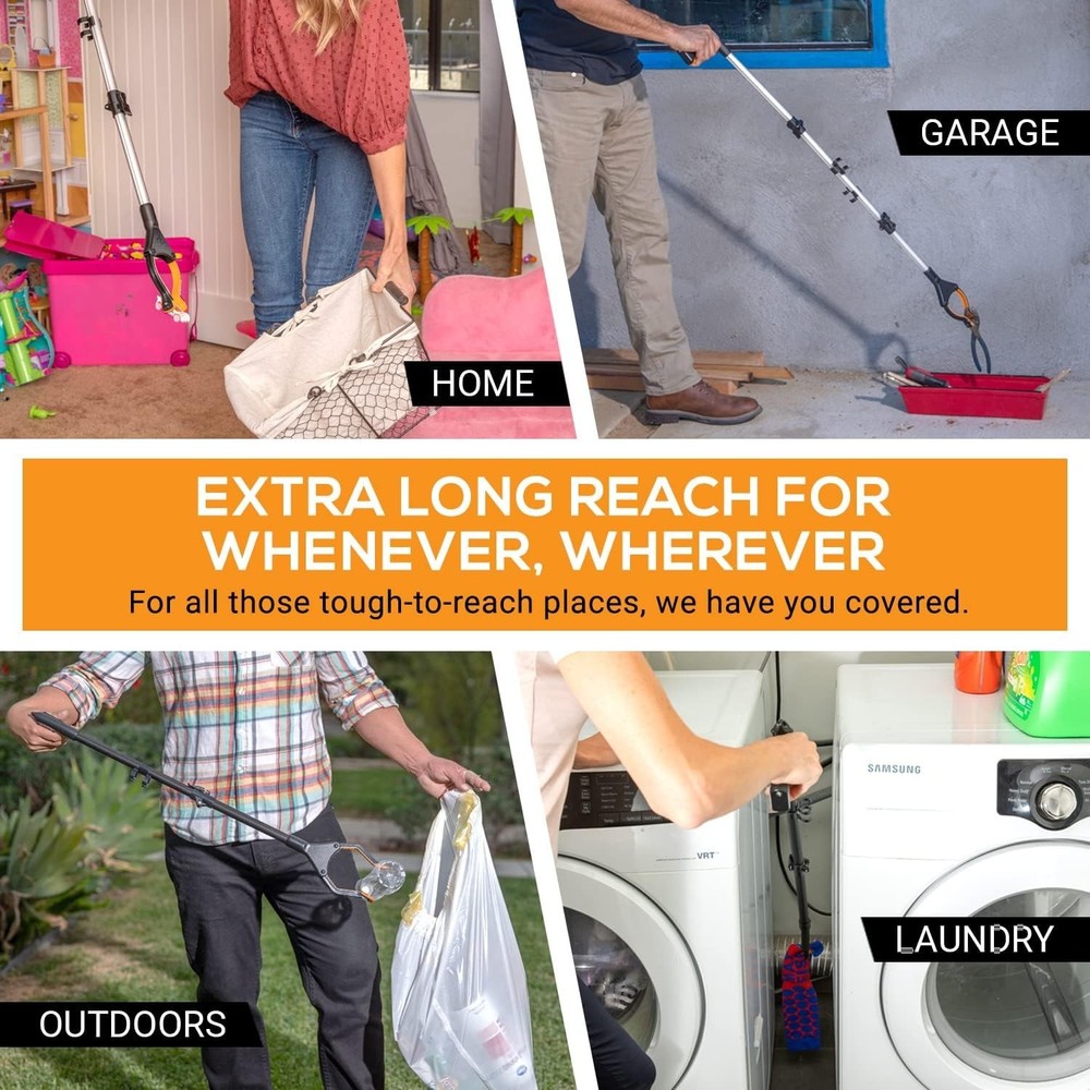 Foldable 43" Grabber Reacher Tool for Elderly