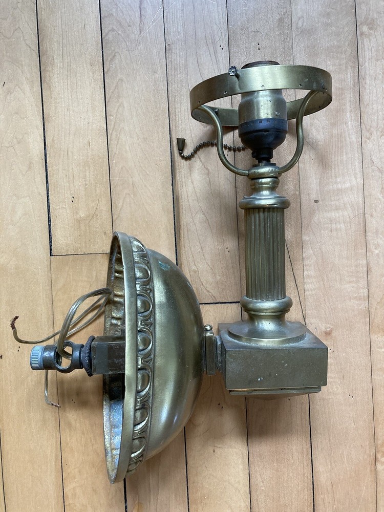 Antique Historic Brass Sconces