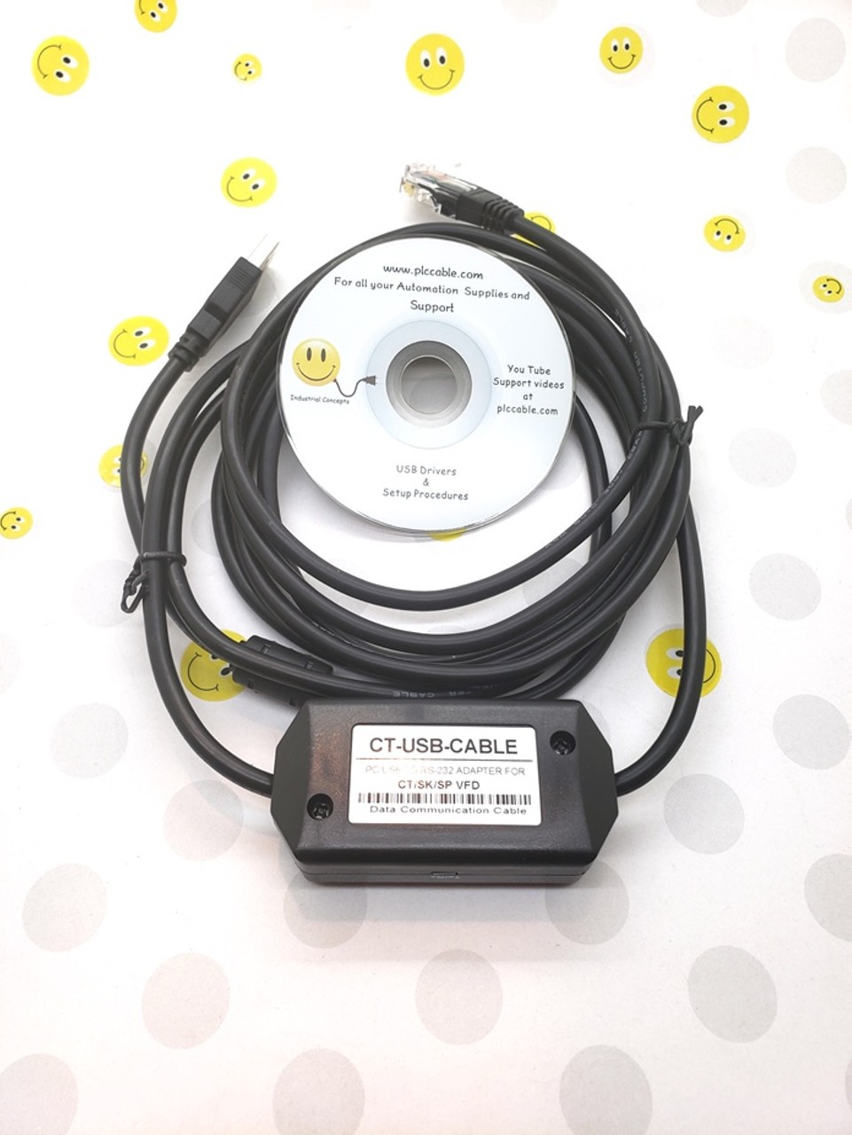 Control Techniques CT-USB-CABLE USB To RS485/RJ45 Communication Cable