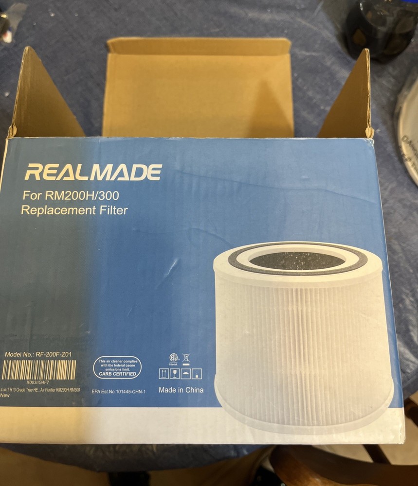 Realmade Replacement Filter For RM200H/300 Hepa Filter