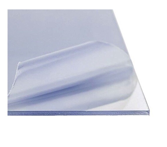 Polycarbonate Sheet Plastic Sheet, Choose Size, Thickness, Colors Gray & Clear