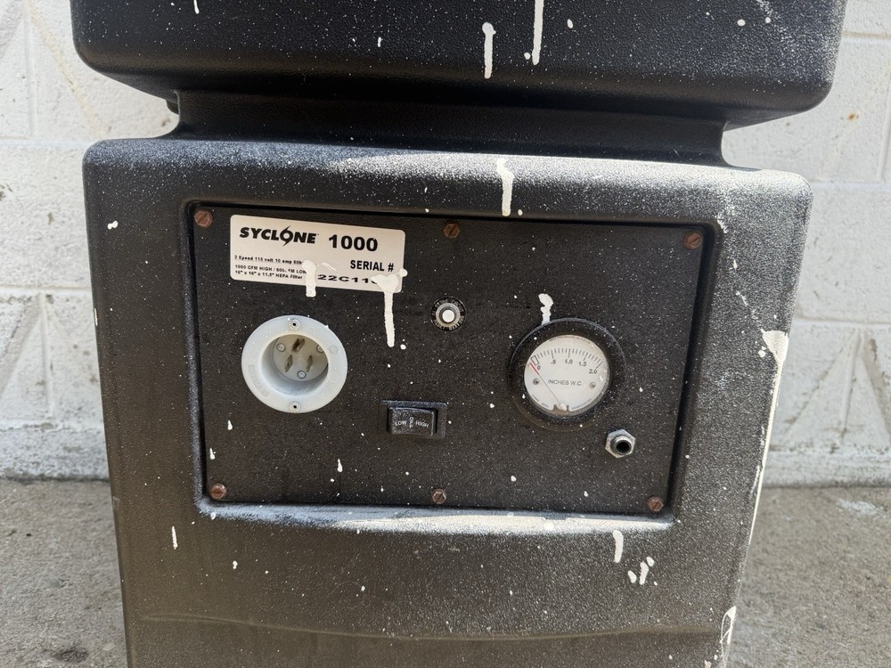 Syclone 1000 HEPA Filter Negative Air Machine