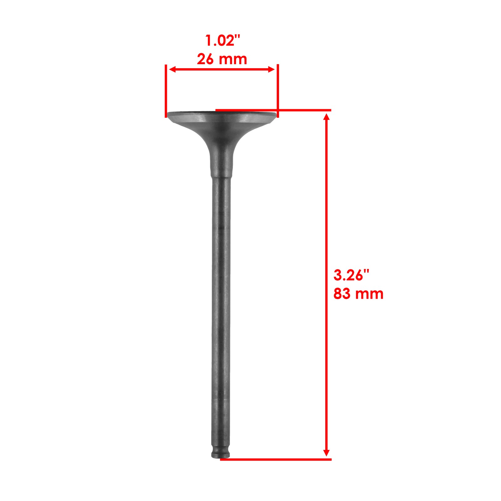 Engine Exhaust & Intake Valve Kit For Honda CRF250R 2008-2009 / 14721-KRN-A10