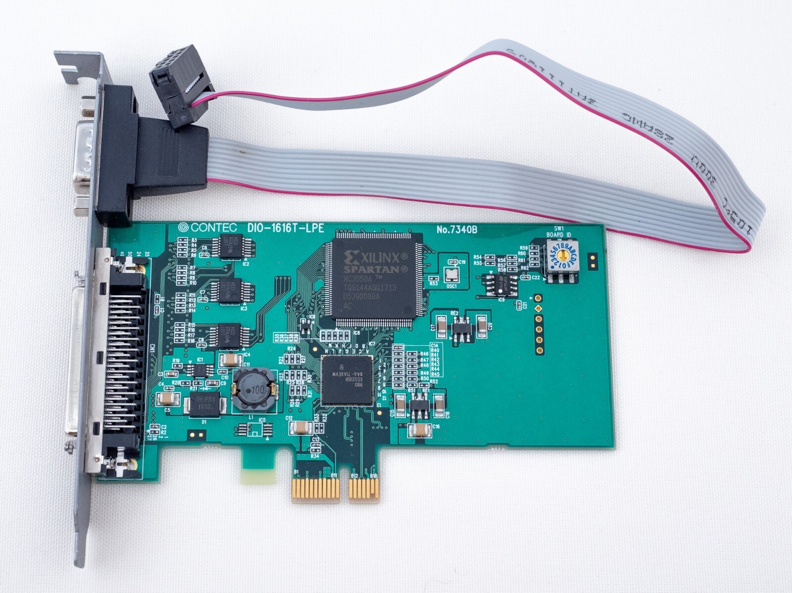 Contec DIO-1616T-LPE 16-Channel Digital I/O TTL Card PCIe