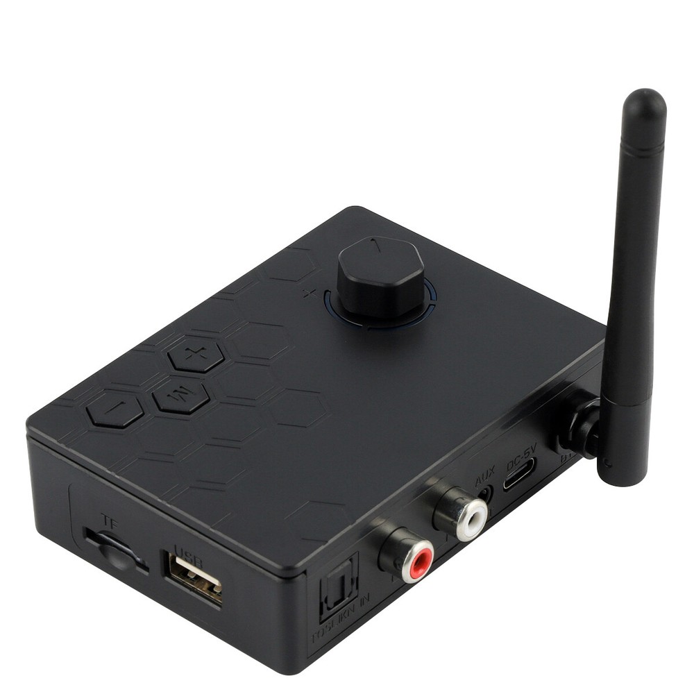 Bluetooth 5.4 Receiver Transmitter 3.5mm AUX RCA TV Home Stereo Audio Adapter