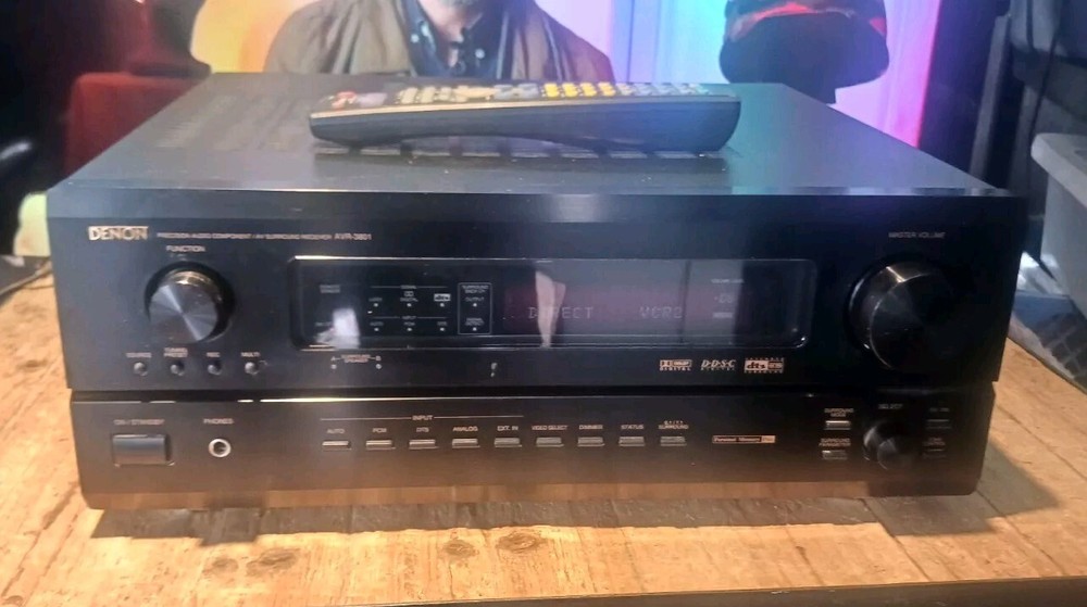 Denon AVR-3801 Precision Audio Component AV Surround Receiver