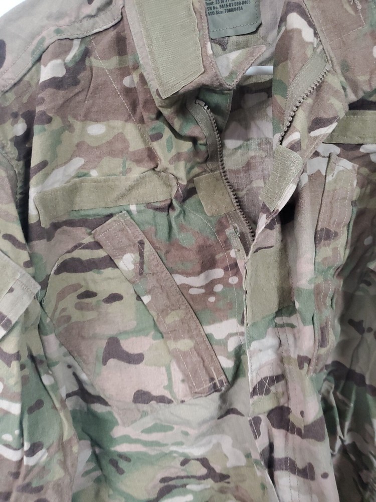 Small Regular US ARMY ISSUE MULTICAM - FLAME RESISTANT New No Tags jacket top