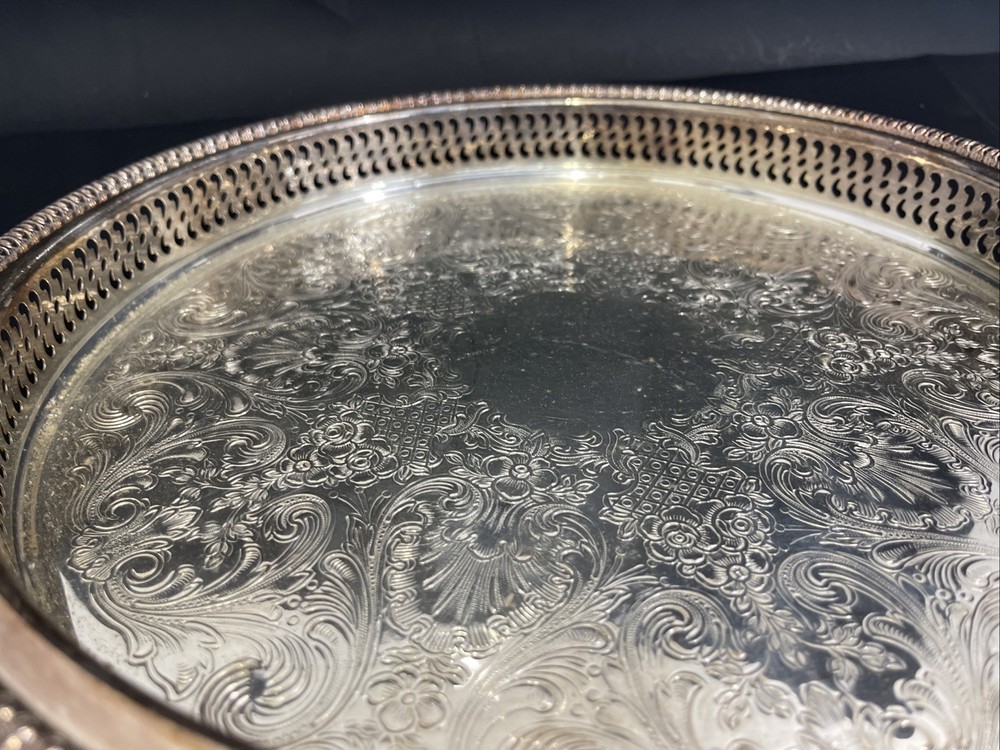 WM. ROGERS , SILVERPLATE, Pan 12” Diameter 4371G