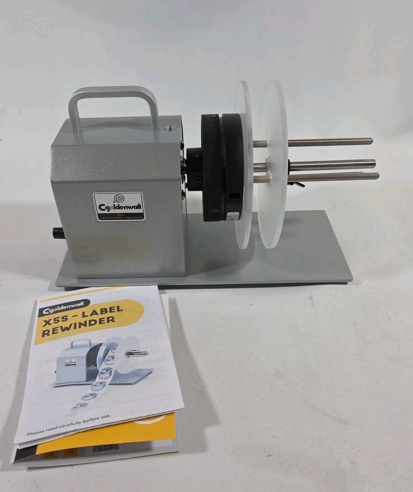 X5S Label Rewinder Automatic Winding Machine Compact Rewinding Machine FREE SHIP