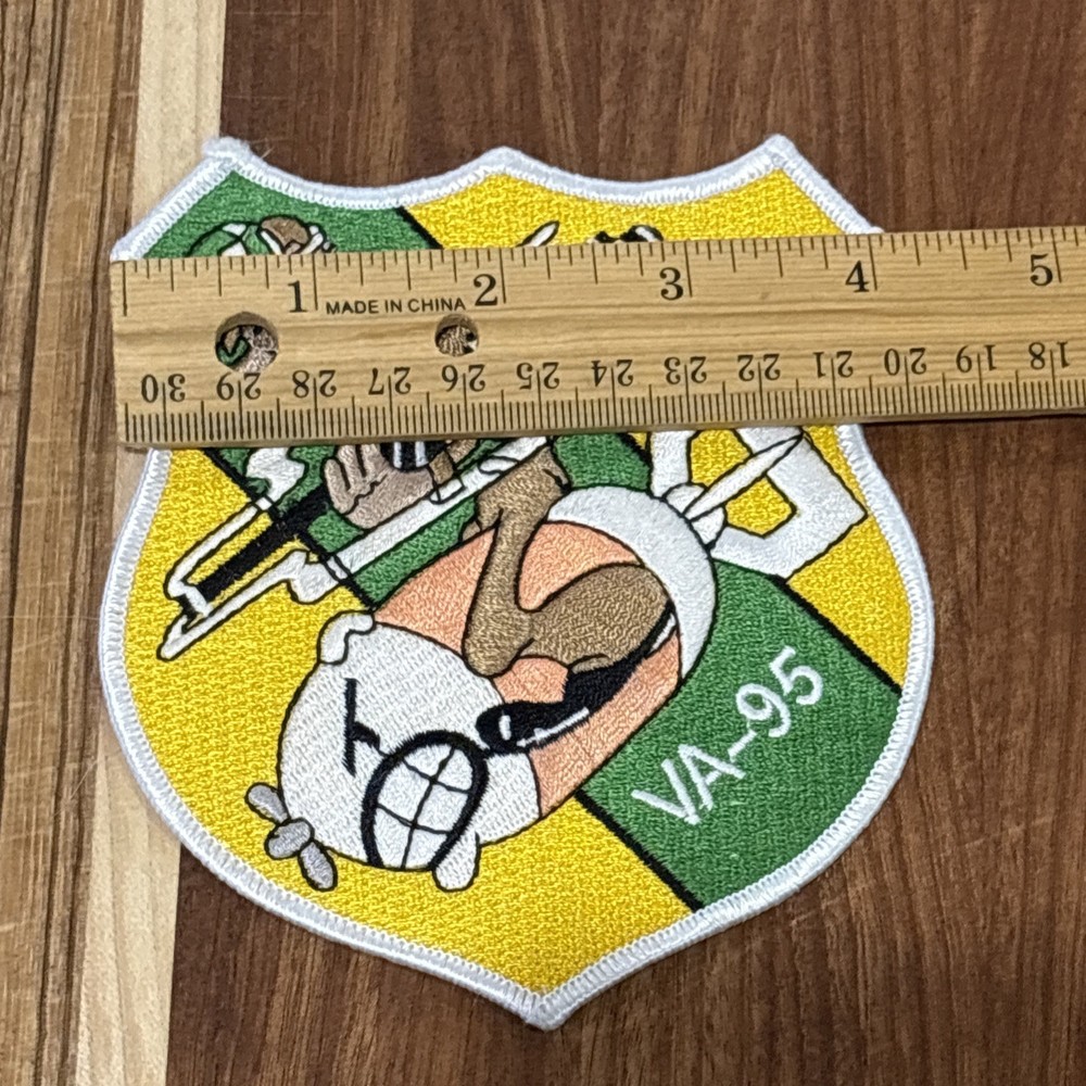 5" NAVY VA-95 ATTACK SQUADRON EMBROIDERED PATCH Jacket Patch