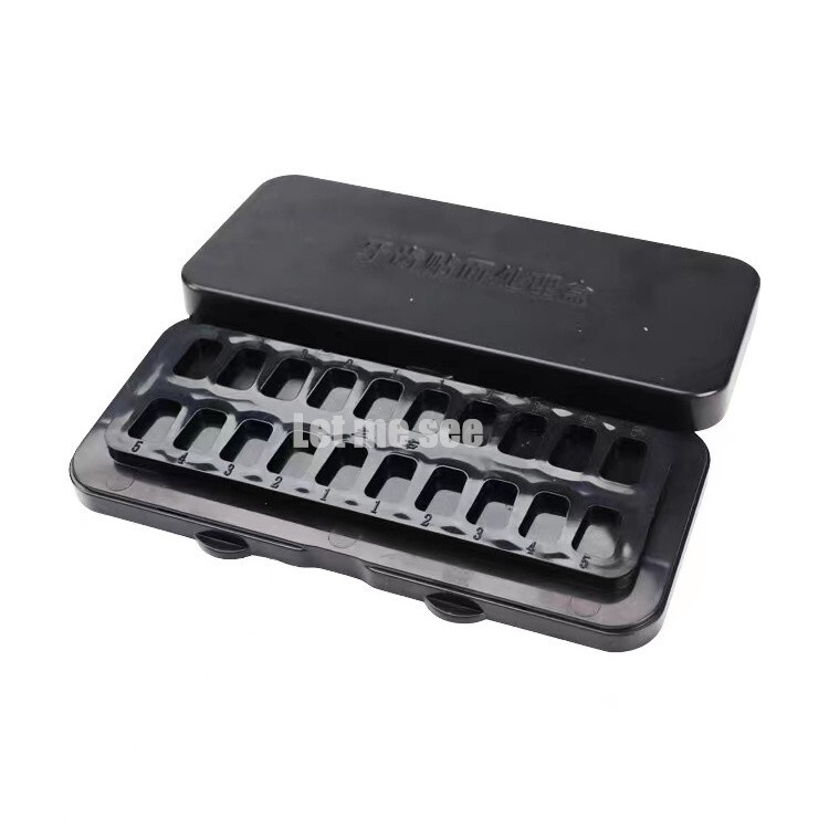 Dental Ceramic Veneers Storage Boxes Holder Case Veneer Pretreatment Patch Box